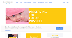 Desktop Screenshot of genecord.com